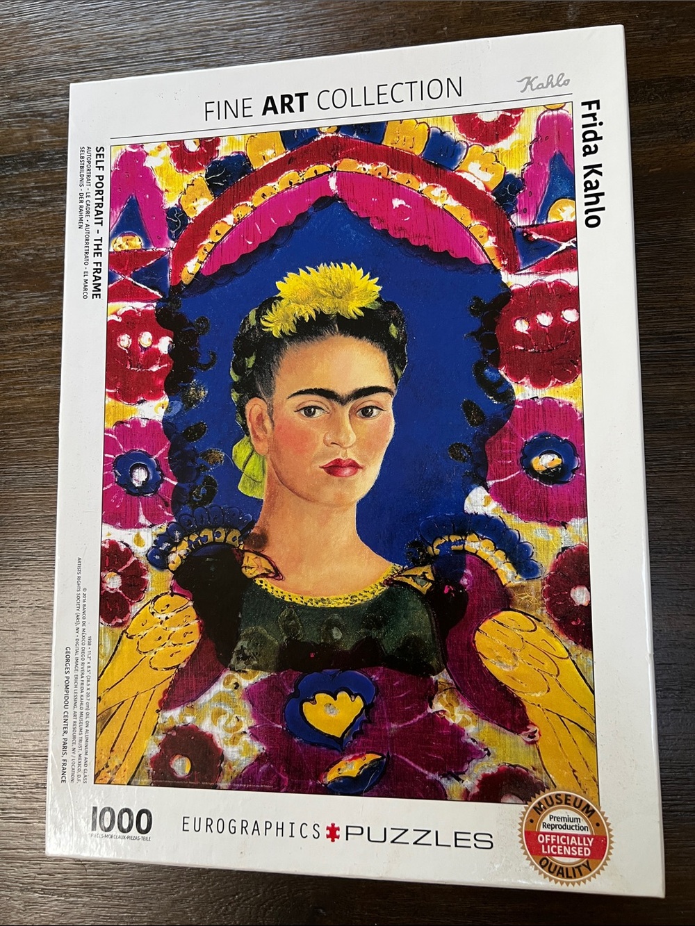 Frida Kahlo Fine Art Collection Puzzle - Eurographics 1,000 Piece Puzzle